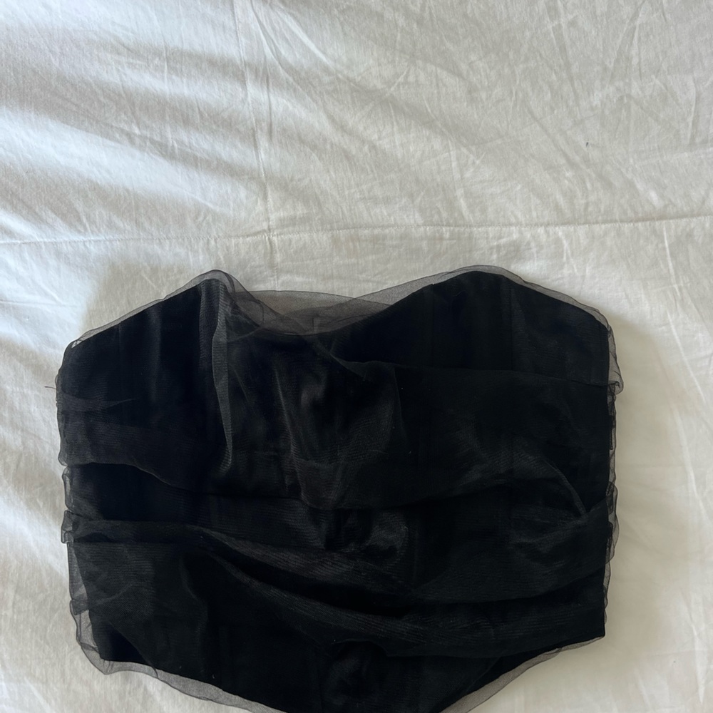 Zara women’s corset style tube top